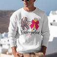 K Is For Kindergarten Teacher Coquette Bow Back To School Unisex Sweatshirt, funny gift K Is For Kindergarten Teacher Coquette Bow Back To School Unisex Sweatshirt, funny gift