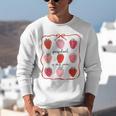Preschool Is My Jam Strawberry Teacher First Day Of School Unisex Sweatshirt, funny gift