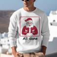 Retro All Done Christmas Special Ed Teacher Team Santa Women Unisex Sweatshirt, funny gift Retro All Done Christmas Special Ed Teacher Team Santa Women Unisex Sweatshirt, funny gift
