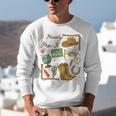 Retro Howdy Pre-K Back To School Western Teacher Unisex Sweatshirt, funny gift
