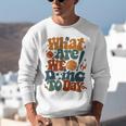 Retro PE Teacher What Are We Doing Today School Coach Women Unisex Sweatshirt, Pe Teacher Sweatshirts, funny gift Retro PE Teacher What Are We Doing Today School Coach Women Unisex Sweatshirt, Pe Teacher Sweatshirts, funny gift