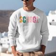 School Psychologist Rainbow Psychology Teacher Unisex Sweatshirt, funny gift School Psychologist Rainbow Psychology Teacher Unisex Sweatshirt, funny gift