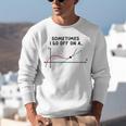 Sometimes I Go Off On a Tangent Math Teacher T Shirts Men Women Girls Kids Unisex Sweatshirt, funny gift
