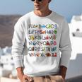 SPANISH ALPHABET MAESTRA SPANISH TEACHER Unisex Sweatshirt, funny gift