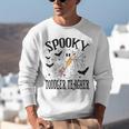 Spooky Toddler Teacher Halloween School Unisex Sweatshirt, funny gift Spooky Toddler Teacher Halloween School Unisex Sweatshirt, funny gift