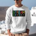 Stream Technology Robotics Shirt For Teachers And Students Premium Tri-Blend Unisex Sweatshirt, funny gift