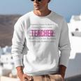 TEACH Inspirational Teacher Comfortable & Stylish T-Shirt Unisex Sweatshirt, funny gift TEACH Inspirational Teacher Comfortable & Stylish T-Shirt Unisex Sweatshirt, funny gift