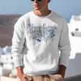 Teacher Blue Chinoiserie Coquette Bow Heart Teacher Life Unisex Sweatshirt, funny gift Teacher Blue Chinoiserie Coquette Bow Heart Teacher Life Unisex Sweatshirt, funny gift