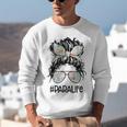 Teacher Para Life Tee Paraprofessional Cute Messy Bun Unisex Sweatshirt, funny gift Teacher Para Life Tee Paraprofessional Cute Messy Bun Unisex Sweatshirt, funny gift