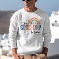 Teacher Of Visually Impaired Braille A Good Day To Learn Unisex Sweatshirt, funny gift Teacher Of Visually Impaired Braille A Good Day To Learn Unisex Sweatshirt, funny gift