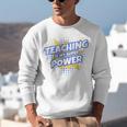 TEACHING IS MY SUPER POWER Teacher Appreciation Unisex Sweatshirt, Super Teacher Sweatshirts, funny gift TEACHING IS MY SUPER POWER Teacher Appreciation Unisex Sweatshirt, Super Teacher Sweatshirts, funny gift