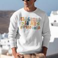 Teaching Is My Superpower Vintage Groovy University Teacher Unisex Sweatshirt, Groovy Teacher Sweatshirts, funny gift