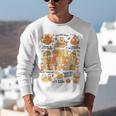 Thanksgiving One Thankful Art Teacher Fall Groovy Men Women Unisex Sweatshirt, Groovy Teacher Sweatshirts, funny gift Thanksgiving One Thankful Art Teacher Fall Groovy Men Women Unisex Sweatshirt, Groovy Teacher Sweatshirts, funny gift