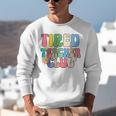 Tired Teachers Club Groovy Teachers Back To School Unisex Sweatshirt, funny gift Tired Teachers Club Groovy Teachers Back To School Unisex Sweatshirt, funny gift