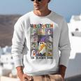Women Halloween The Teacher Tour Ghosts Pencil Pumpkins Unisex Sweatshirt, funny gift