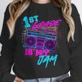 1st Grade Is My Jam Vintage 80s 80's Teacher Student Retro Unisex Sweatshirt, novelty gifts, funny gifts 1st Grade Is My Jam Vintage 80s 80's Teacher Student Retro Unisex Sweatshirt, novelty gifts, funny gifts