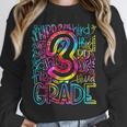 3rd Grade Typography Team Third Grade Teacher Back To School Unisex Sweatshirt, novelty gifts, funny gifts