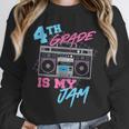 4th Grade Is My Jam Vintage 80s Boombox Teacher Student Unisex Sweatshirt, novelty gifts, funny gifts 4th Grade Is My Jam Vintage 80s Boombox Teacher Student Unisex Sweatshirt, novelty gifts, funny gifts