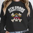 4th Grade Pirate Crew Halloween Costume Cool Teacher Student Unisex Sweatshirt, novelty gifts, funny gifts