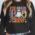 5th Grade Boo Crew Halloween Teachers Students Unisex Sweatshirt, novelty gifts, funny gifts