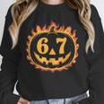 6 7 Meme Halloween Pumpkin Costume For Student Teacher Unisex Sweatshirt, novelty gifts, funny gifts 6 7 Meme Halloween Pumpkin Costume For Student Teacher Unisex Sweatshirt, novelty gifts, funny gifts