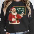 67 Teacher Christmas Santa Six Seven Meme Brainrot Math Joke Unisex Sweatshirt, novelty gifts, funny gifts