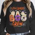 6th Grade Boo Crew Sixth Grade Halloween Teacher Kid Unisex Sweatshirt, novelty gifts, funny gifts