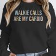 ABA SPED Teacher Coping Skills Walkie Calls Are My Cardio Unisex Sweatshirt, novelty gifts, funny gifts ABA SPED Teacher Coping Skills Walkie Calls Are My Cardio Unisex Sweatshirt, novelty gifts, funny gifts