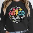 ABCD The Teacher Tour Back To School First Day Of School Unisex Sweatshirt, novelty gifts, funny gifts ABCD The Teacher Tour Back To School First Day Of School Unisex Sweatshirt, novelty gifts, funny gifts