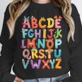 Alphabet A-Z ABC Kids Back To School Pre K Teachers Unisex Sweatshirt, novelty gifts, funny gifts Alphabet A-Z ABC Kids Back To School Pre K Teachers Unisex Sweatshirt, novelty gifts, funny gifts
