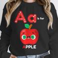A Is For Apple Pre-K Kindergarten Teacher Student Unisex Sweatshirt, novelty gifts, funny gifts A Is For Apple Pre-K Kindergarten Teacher Student Unisex Sweatshirt, novelty gifts, funny gifts