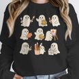 Art Teacher Ghost Halloween Artists Painter Teacher Spooky Unisex Sweatshirt, novelty gifts, funny gifts