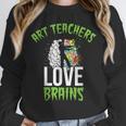 Art Teachers Love Brains Shirt Halloween Zombie Teaching Tee Men Women Kids Unisex Sweatshirt, novelty gifts, funny gifts Art Teachers Love Brains Shirt Halloween Zombie Teaching Tee Men Women Kids Unisex Sweatshirt, novelty gifts, funny gifts