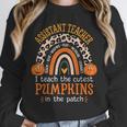 Assistant Teacher Rainbow Leopard Halloween Teacher Unisex Sweatshirt, novelty gifts, funny gifts Assistant Teacher Rainbow Leopard Halloween Teacher Unisex Sweatshirt, novelty gifts, funny gifts