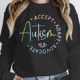 Autism Awareness Accept Adapt Advocate Autism Mom Teacher Unisex Sweatshirt, novelty gifts, funny gifts Autism Awareness Accept Adapt Advocate Autism Mom Teacher Unisex Sweatshirt, novelty gifts, funny gifts
