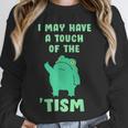 Autism Awareness Neurodiversity Teacher Frog I May Have A Touch Of The Tism Neurodivergent Small Unisex Sweatshirt, novelty gifts, funny gifts Autism Awareness Neurodiversity Teacher Frog I May Have A Touch Of The Tism Neurodivergent Small Unisex Sweatshirt, novelty gifts, funny gifts