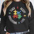 Autism Awareness Teacher Shirt Teach Accept Understand Love Unisex Sweatshirt, novelty gifts, funny gifts Autism Awareness Teacher Shirt Teach Accept Understand Love Unisex Sweatshirt, novelty gifts, funny gifts