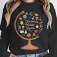 Awesome Teachers T Shirt Teaching Future Leaders Globe For Men Women Unisex Sweatshirt, novelty gifts, funny gifts Awesome Teachers T Shirt Teaching Future Leaders Globe For Men Women Unisex Sweatshirt, novelty gifts, funny gifts