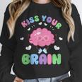 Back To School Kiss Your Brain Cute Teacher Appreciation Unisex Sweatshirt, novelty gifts, funny gifts Back To School Kiss Your Brain Cute Teacher Appreciation Unisex Sweatshirt, novelty gifts, funny gifts