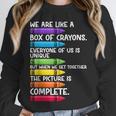 Back To School Teacher We Are Like A Box Of Crayons Unisex Sweatshirt, novelty gifts, funny gifts Back To School Teacher We Are Like A Box Of Crayons Unisex Sweatshirt, novelty gifts, funny gifts