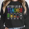 Battery Life Of A Teacher School Teacher Appreciation Unisex Sweatshirt, novelty gifts, funny gifts Battery Life Of A Teacher School Teacher Appreciation Unisex Sweatshirt, novelty gifts, funny gifts