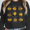 Bee Kind Positive Brave Happy Confident Humble Teacher Unisex Sweatshirt, novelty gifts, funny gifts Bee Kind Positive Brave Happy Confident Humble Teacher Unisex Sweatshirt, novelty gifts, funny gifts