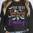 The Best Teachers Are A Bit Batty Teacher Bat Halloween Unisex Sweatshirt, novelty gifts, funny gifts The Best Teachers Are A Bit Batty Teacher Bat Halloween Unisex Sweatshirt, novelty gifts, funny gifts