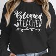Blessed Teacher For Men Women Kids Unisex Sweatshirt, novelty gifts, funny gifts