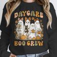 Boo Crew Daycare Teacher Matching Halloween Costume Ghost Unisex Sweatshirt, novelty gifts, funny gifts