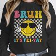 Bruh It's Fri-Yay Friday Weekend Smile Face Teacher Student Unisex Sweatshirt, novelty gifts, funny gifts Bruh It's Fri-Yay Friday Weekend Smile Face Teacher Student Unisex Sweatshirt, novelty gifts, funny gifts