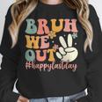 Bruh We Out Teacher Retro Last Day Of School Boys Girls Kids Unisex Sweatshirt, novelty gifts, funny gifts Bruh We Out Teacher Retro Last Day Of School Boys Girls Kids Unisex Sweatshirt, novelty gifts, funny gifts