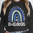 Bulldogs School Mascot Rainbow Teacher Lover Unisex Sweatshirt, novelty gifts, funny gifts Bulldogs School Mascot Rainbow Teacher Lover Unisex Sweatshirt, novelty gifts, funny gifts