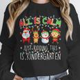 All Is Calm Xmas Kindergarten Christmas Season Teacher Unisex Sweatshirt, novelty gifts, funny gifts All Is Calm Xmas Kindergarten Christmas Season Teacher Unisex Sweatshirt, novelty gifts, funny gifts