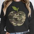 Camo Apple Camouflage Clothing School Student Camo Teacher Men Women Kids Unisex Sweatshirt, novelty gifts, funny gifts Camo Apple Camouflage Clothing School Student Camo Teacher Men Women Kids Unisex Sweatshirt, novelty gifts, funny gifts